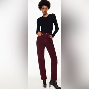 Denim Forum The '90s Joni High Rise Loose